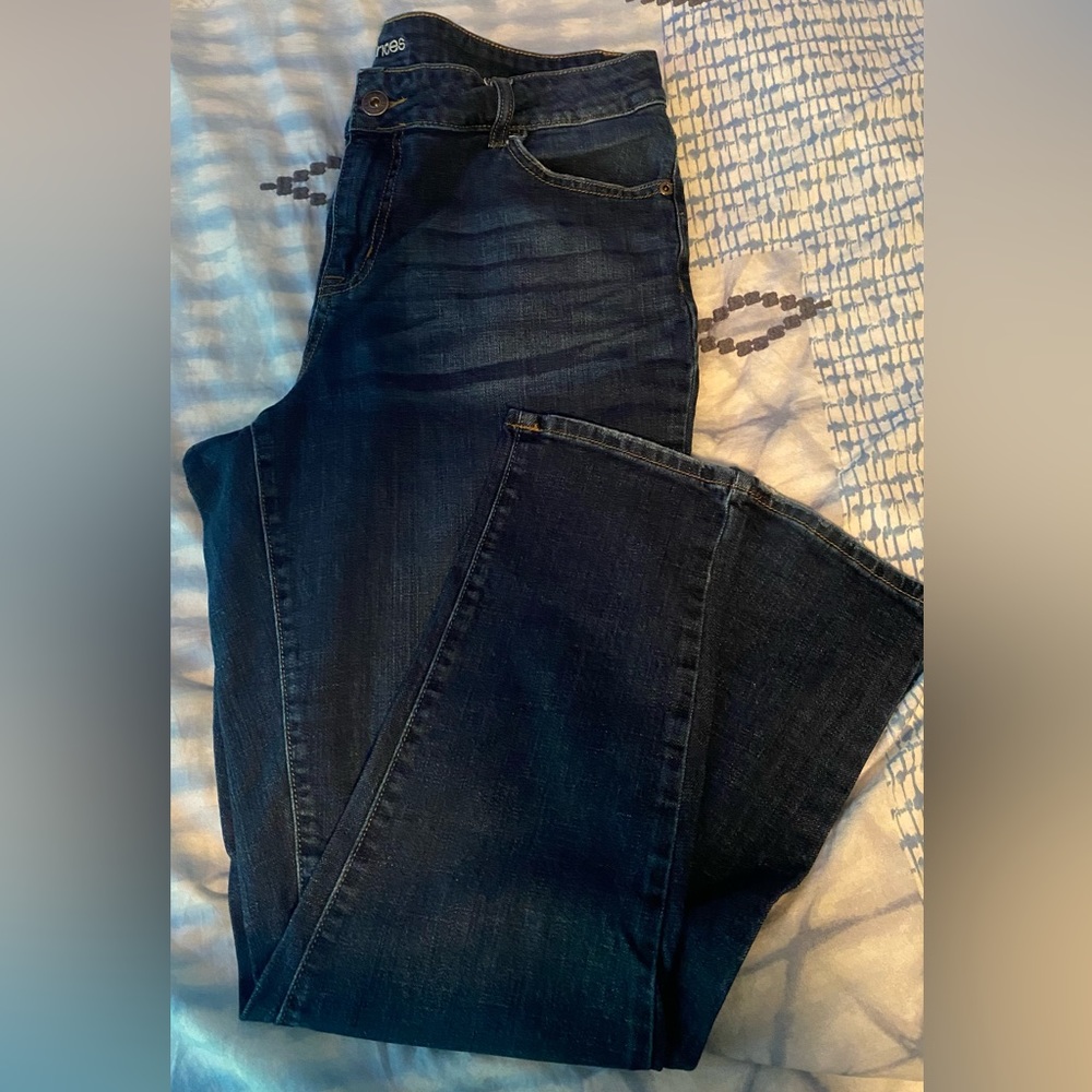 Maurice size 16 dark blue jeans